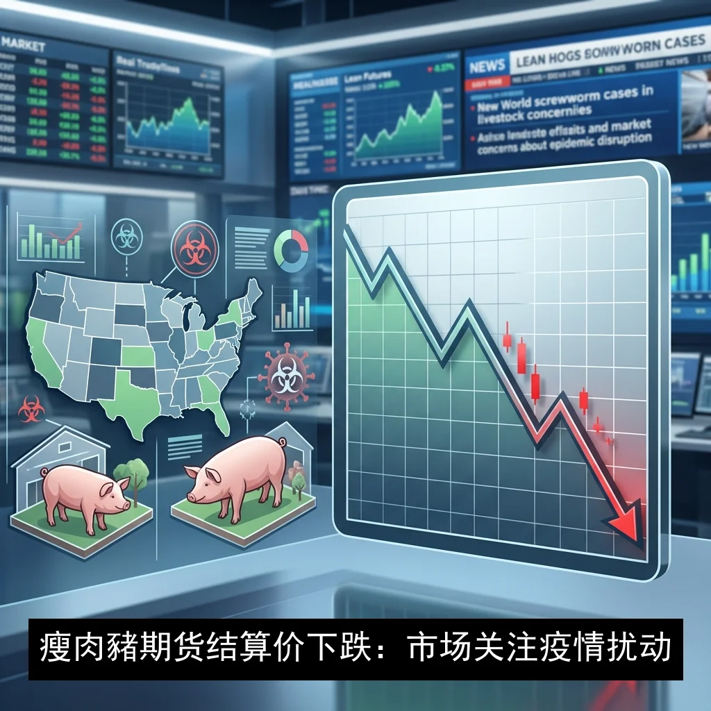 瘦肉豬期货结算价下跌：市场关注疫情扰动