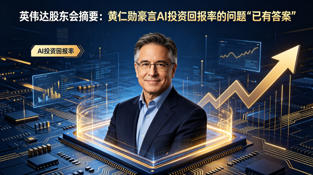 黄仁勋：AI已能赚钱，英伟达开启造Token新纪元